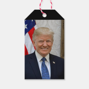 Donald Trump US President White House MAGA 2024  Gift Tags