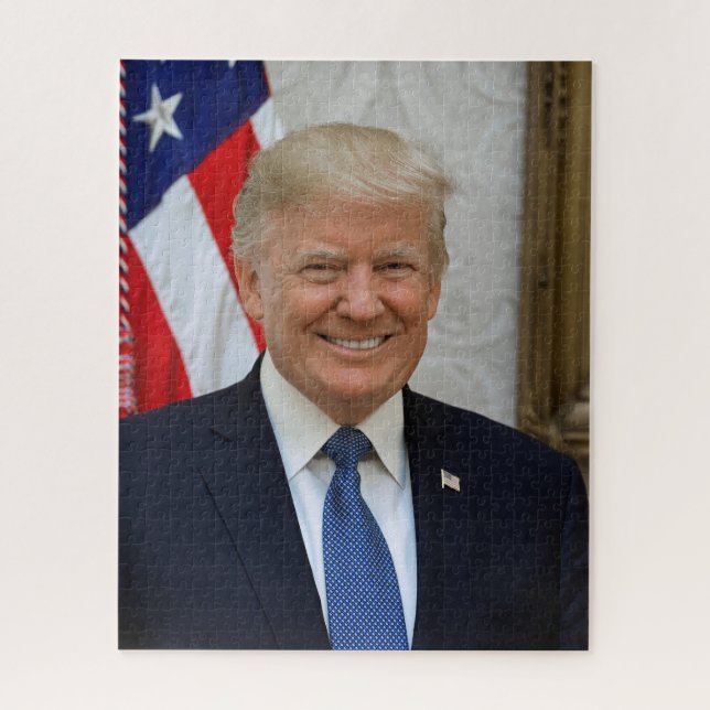 Donald Trump US President White House MAGA 2024  Jigsaw Puzzle (Vertical)