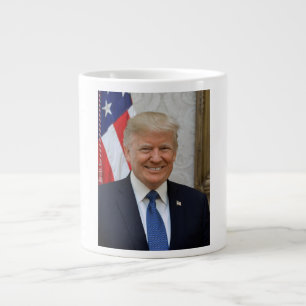 Donald Trump US President White House MAGA 2024  Large Coffee Mug