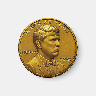 donald trump USA Coin 1 Cent America United States Magnet