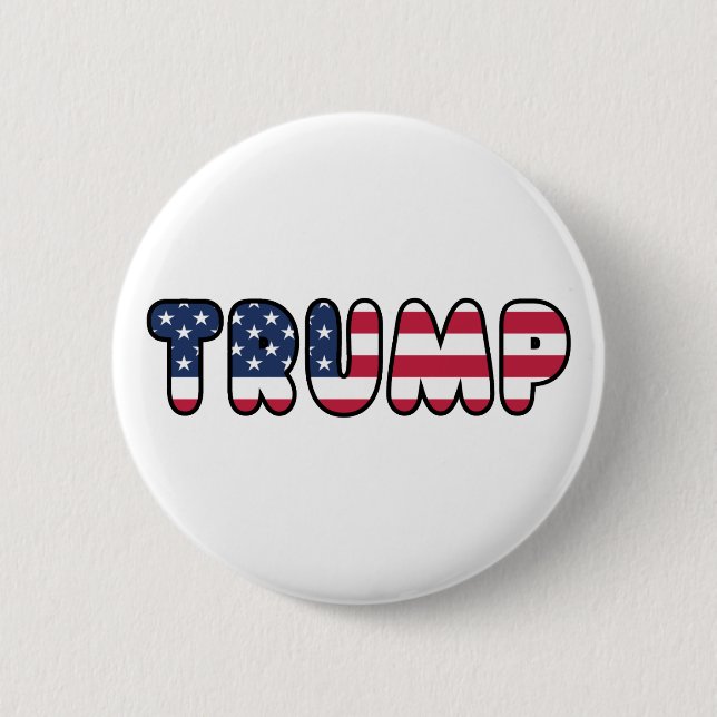 Donald Trump USA President Election 2016 6 Cm Round Badge (Front)