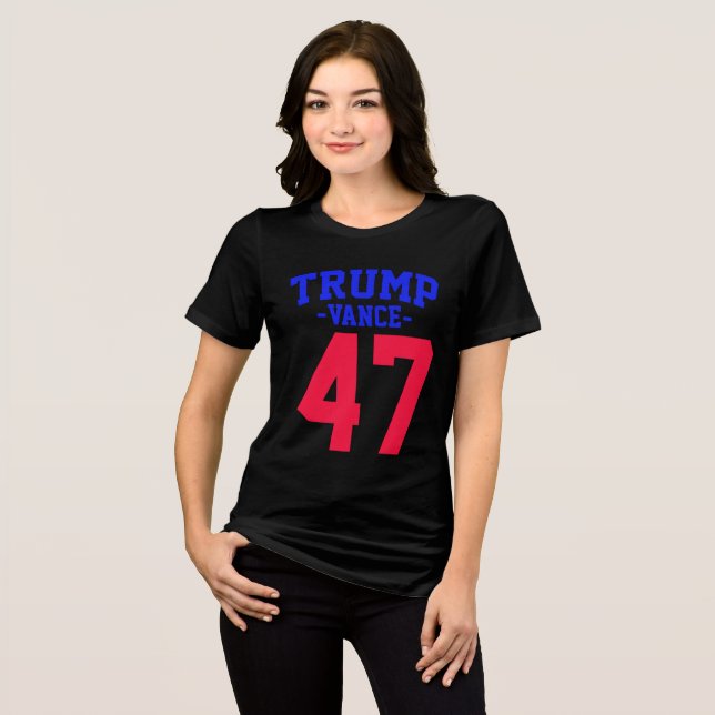 Donald Trump Vance 2024 Tri-Blend Shirt (Front Full)