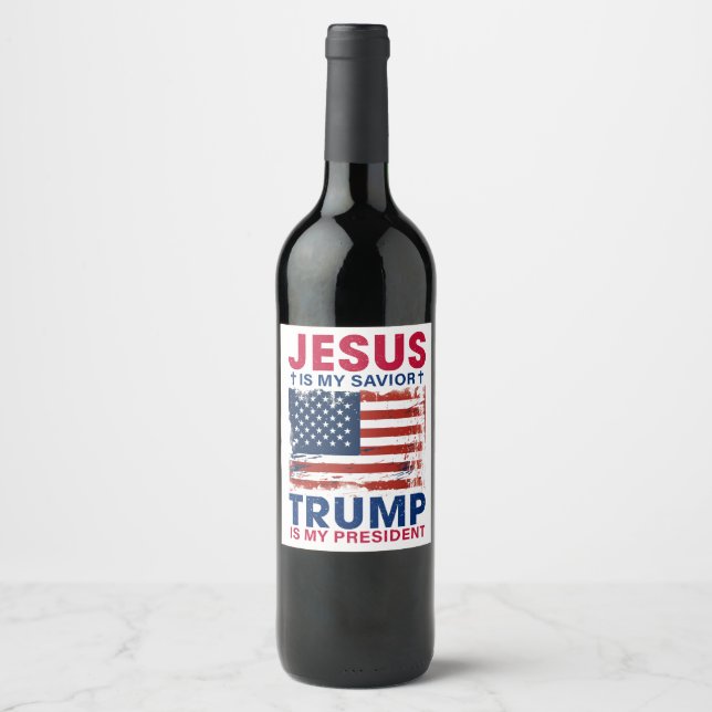 Donald Trump Wine Label (Front)