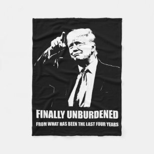 Donald Trump Wins – Finally Unburdened From The La Fleece Blanket