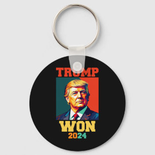Donald Trump Won 2024 Election Inauguration Men Wo Key Ring