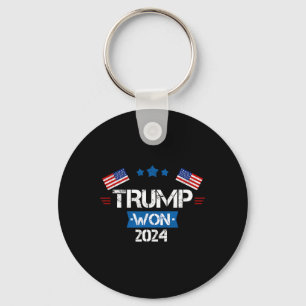 Donald Trump Won 2024 Election Inauguration Men Wo Key Ring