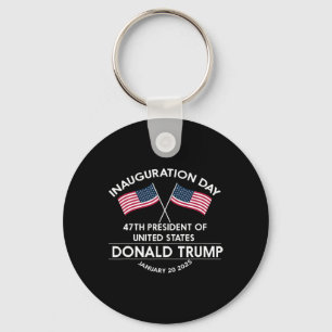 Donald Trump Won 2024 Election Inauguration Men Wo Key Ring