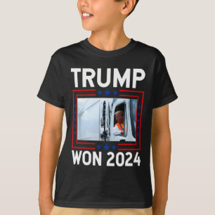 Donald Trump Won 2024 Election Inauguration Trump T-Shirt