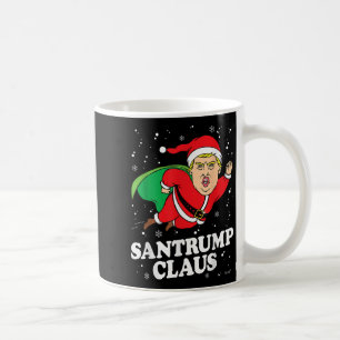 Donald Trump Xmas Funny Santa Hat Gift Shirt  Coffee Mug