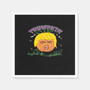 Donald Trumpkin Make Halloween Great Again Adult T Napkin