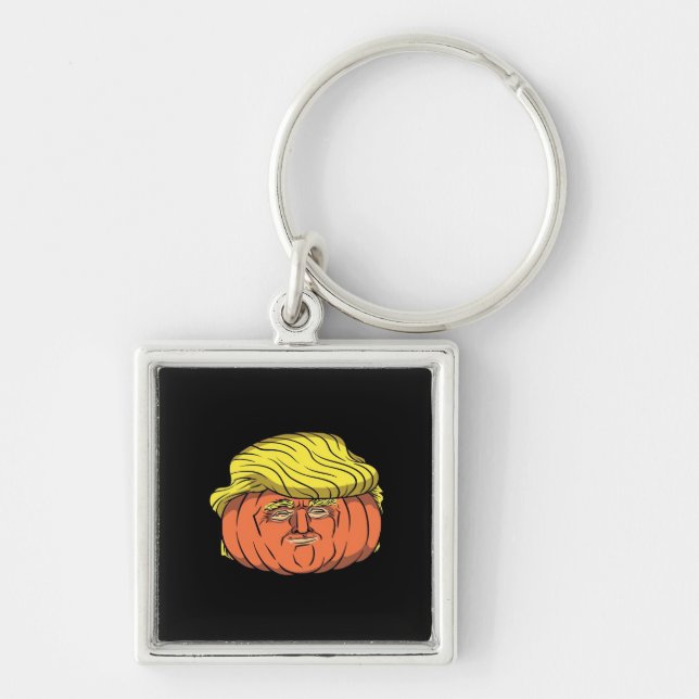 Donald Trumpkin  Pumpking Key Ring (Front)