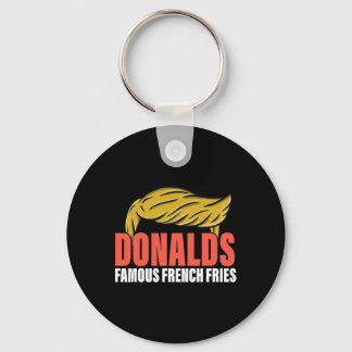 Donalds Famous French Fries Makes French Fries Gre Key Ring