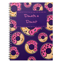 Donate a Doughnut – Funny & Aesthetic Notebook