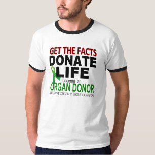 Donate Life Organ Transplant Awareness T-Shirt