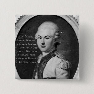 Donatien Marie Joseph de Vimeur 15 Cm Square Badge