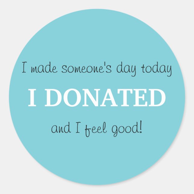 Donation Sticker (Front)