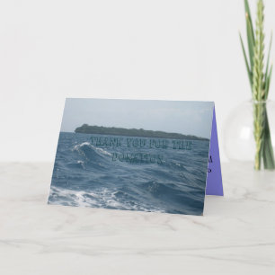 DONATION THANK YOU CARD