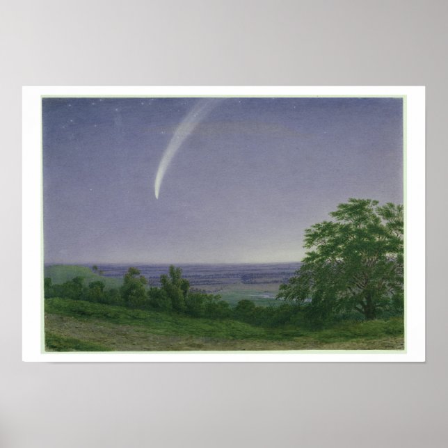 Donati's Comet, Oxford, 7.30pm, 5th October 1858 ( Poster (Front)