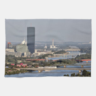 Donaucity, Vienna Austria Tea Towel