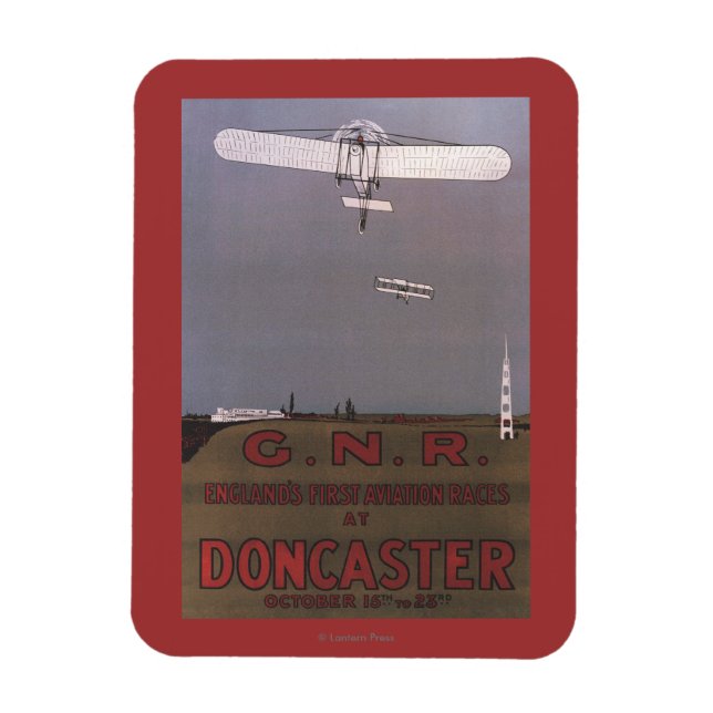 Doncaster, England - First Aviation Races Magnet (Vertical)