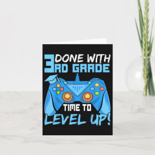 Done With 3rd Grade Time To Level Up Last Day Of S Card