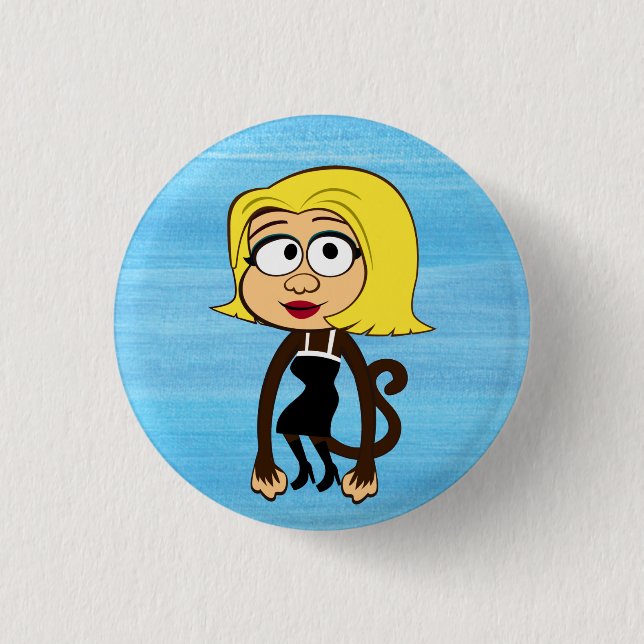 DONELLE 3 CM ROUND BADGE (Front)