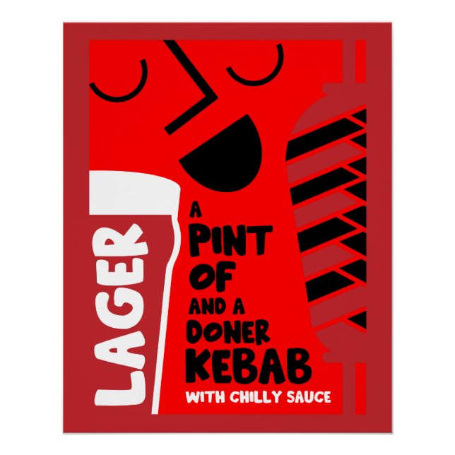 Doner Kebab Poster (Front)