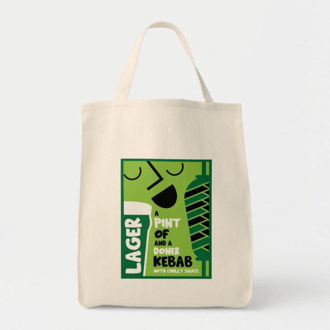 Doner Kebab Tote Bag (Front)