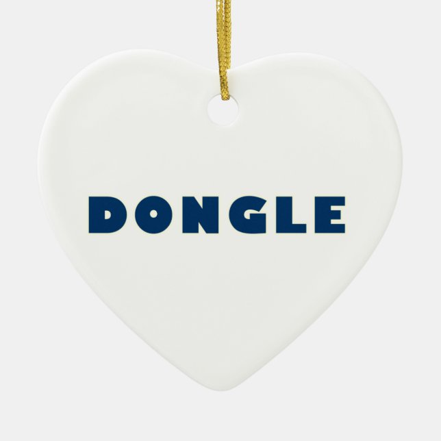 DONGLE CERAMIC TREE DECORATION (Front)