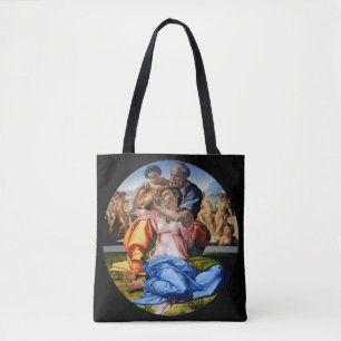 Doni Tondo, Doni Madona, Michelangelo, 1507 Tote Bag