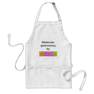Donita periodic table name apron