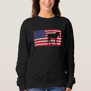 Donkey 4th Of July Independence Day America Sweatshirt