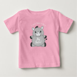 Donkey Baby Shower Pink T-Shirt