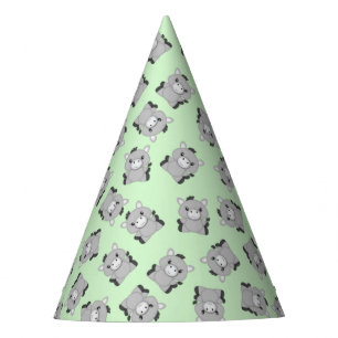 Donkey Birthday Party Green Hat
