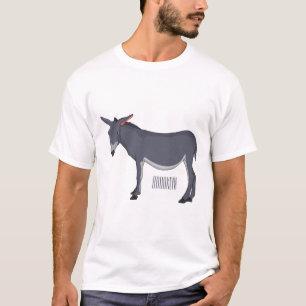 Donkey cartoon illustration  T-Shirt