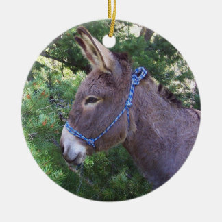 Donkey Ceramic Tree Decoration