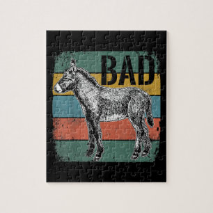 Donkey Cool Cute Donkeys Meme Jigsaw Puzzle
