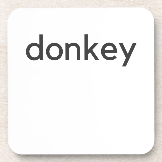 donkey dark coaster (Front)