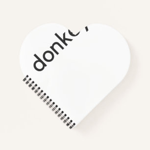 donkey dark notebook