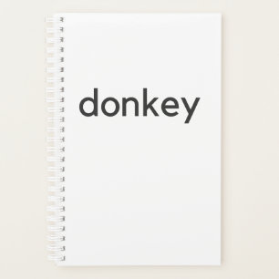 donkey dark planner