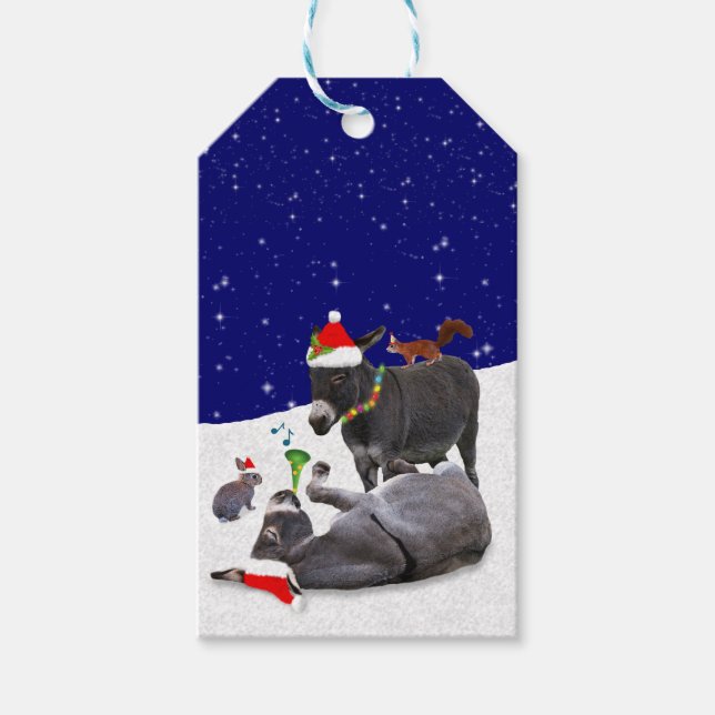 Donkey Daze Gift Tags (Front)