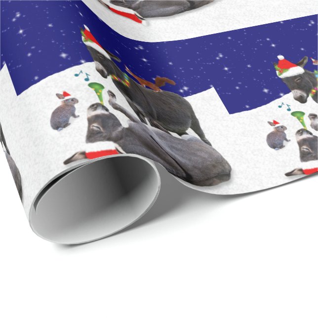 Donkey Daze Wrapping Paper (Roll Corner)