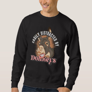 Donkey Farm Animal Farmer Donkey Sweatshirt