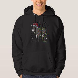 Donkey Farmer Christmas Hoodie