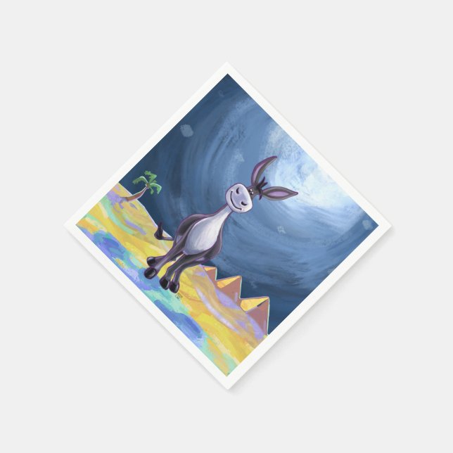 Donkey Gifts & Accessories Napkin (Corner)
