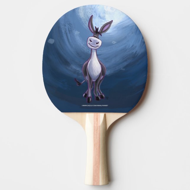 Donkey Gifts & Accessories Ping Pong Paddle (Front)