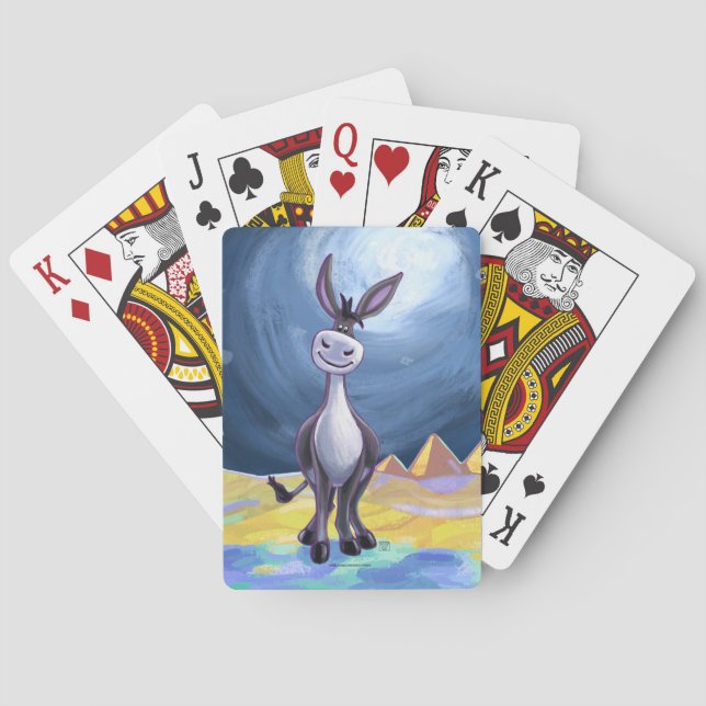 Donkey Gifts & Accessories Playing Cards (Back)