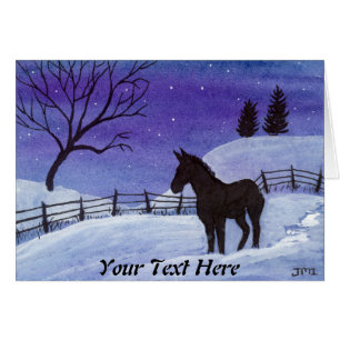 Donkey Greeting Card