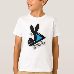 DONKEY !!! HIT THE PLAY BY MASANSER PIXELAT T-Shirt