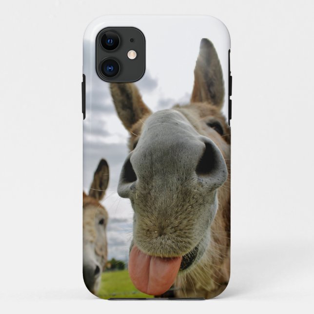 Donkey Humor Case-Mate iPhone Case (Back)